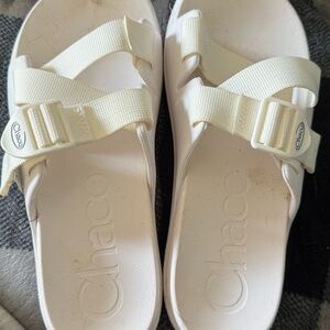 Chaco Kids Sandals - Light Cream